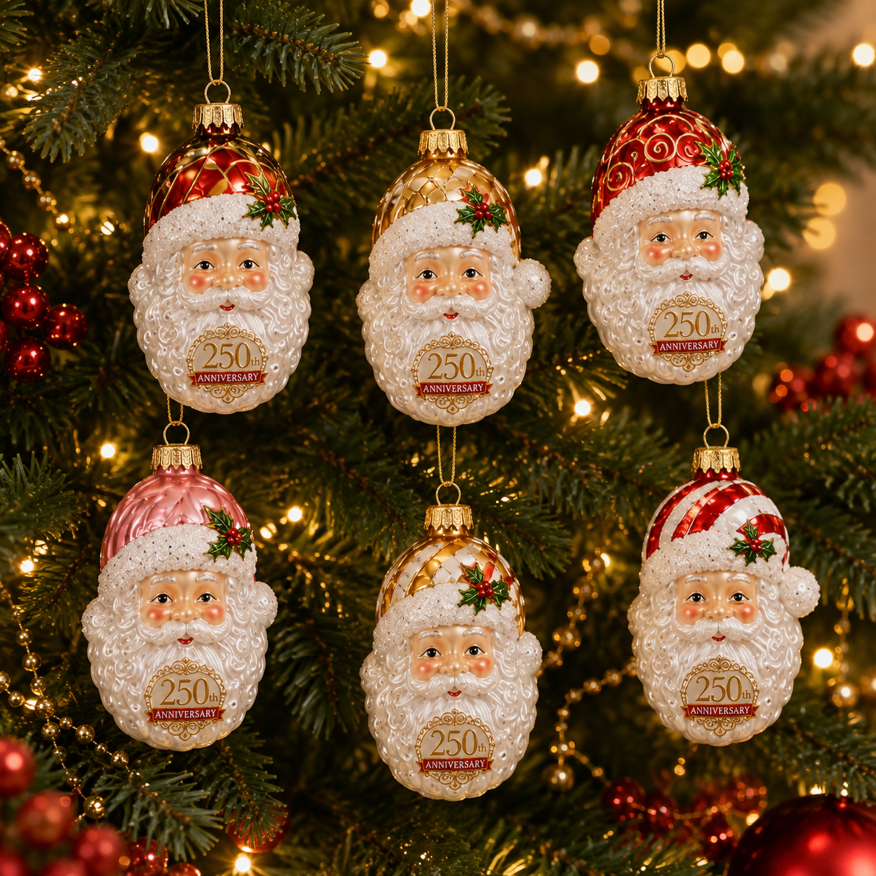 🎅Santa Claus  Christmas 24-Day Countdown Calendar