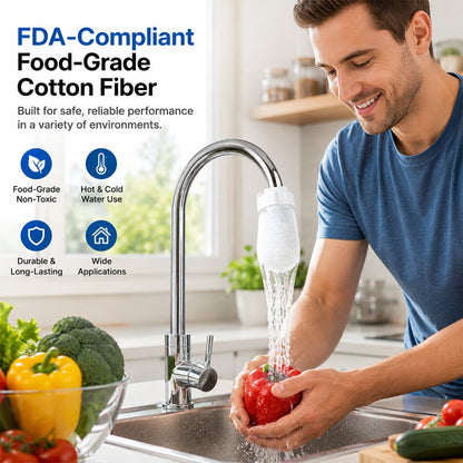 [Fits Faucets < 1"] 50 cotton filter bags, Multi-scene Filter 🚰