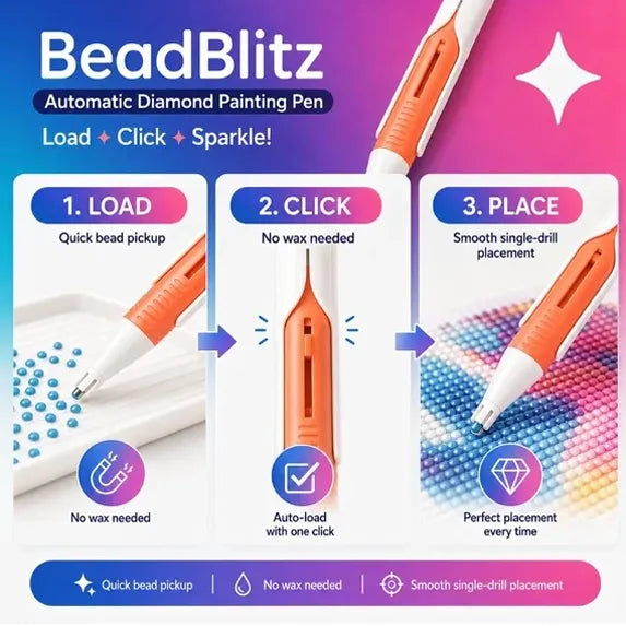 💎 Automatic Diamond Painting Bead dispenser