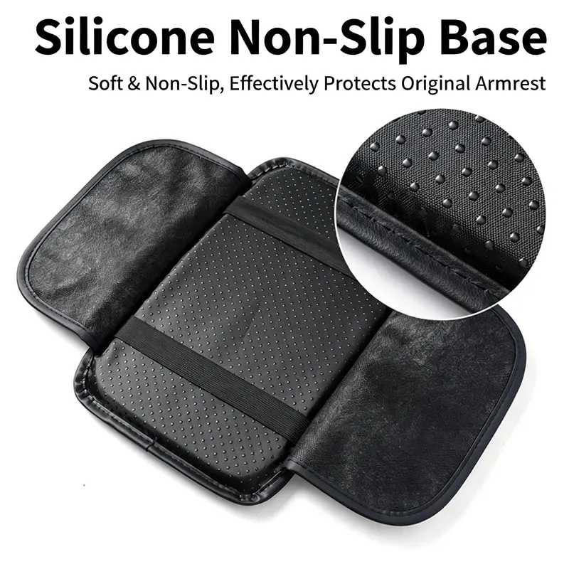 🚗 3-in-1 Car Armrest Cushion with Storage & Console Protection