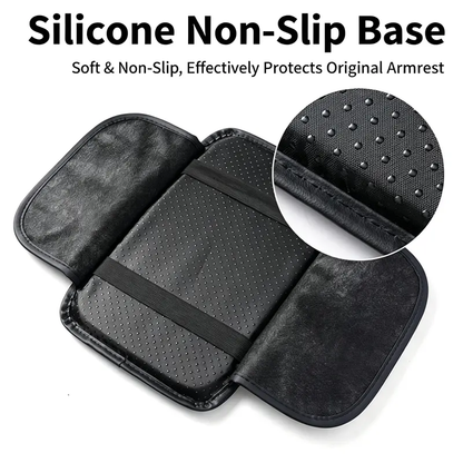 🚗 3-in-1 Car Armrest Cushion with Storage & Console Protection