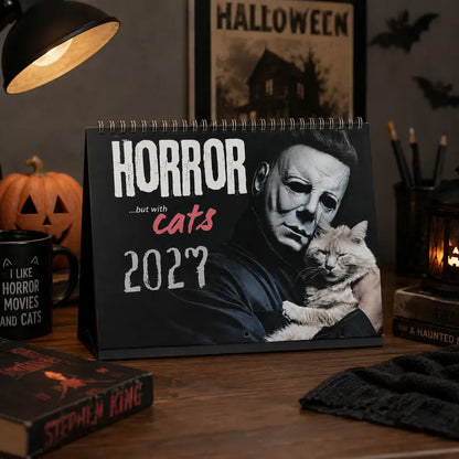 ⏳ Last day to save 50%👻2027 Whimsical Cat 12-Month Wall Monthly Planner Calendar
