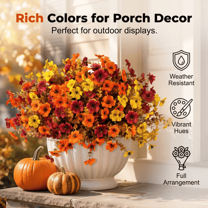 🍁UV-Resistant Artificial Daisy Flowers  for Fall Decor Halloween