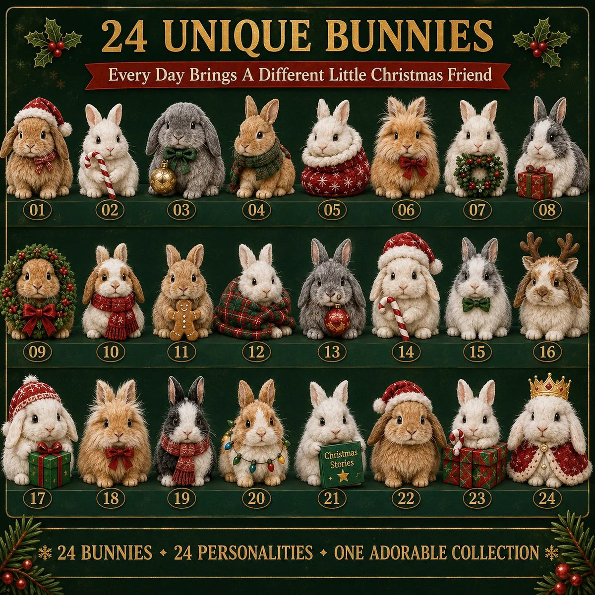 🥇 2026 Bunny Christmas Collection