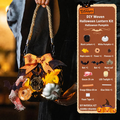 🎉🎃DIY Light-Up Halloween Trick-or-Treat Basket Kit👻 Let Kids Create the Basket They’ll Proudly Carry on Halloween Night! ✨