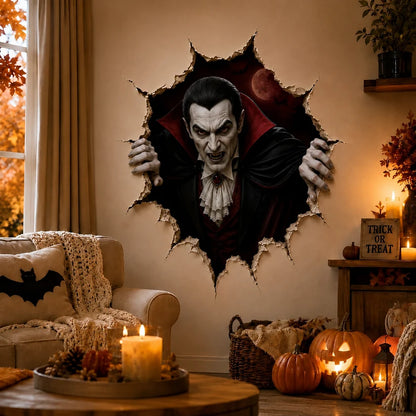 🔥Last Day 50% OFF-Halloween Break-In 3D Wall Decals