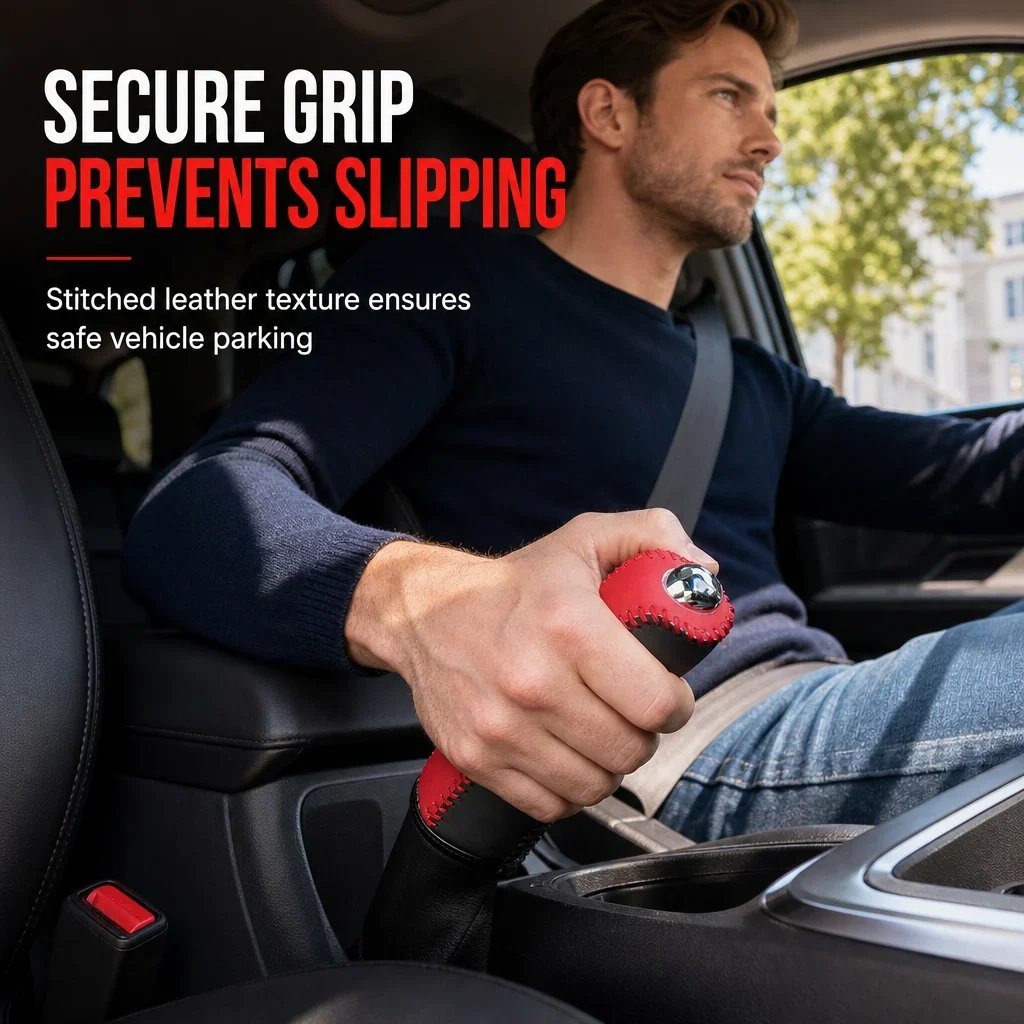 🌟✨ Universal Car Handbrake Protective Cover Sleeve