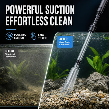 50% off 🔥 Electric Aquarium Gravel Cleaner