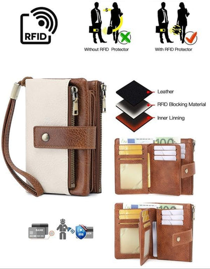 🔥Limited Time 49% Off🔥Women's RFID Blocking  Leather Wallet