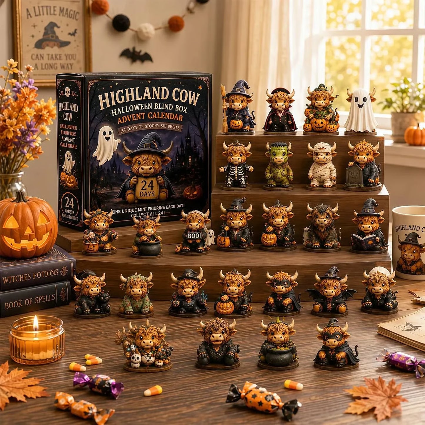 🐂🎁2026 Highland Cow Advent Calendar | Every Day Brings New Surprises(📦Buy 2 Free Shipping)