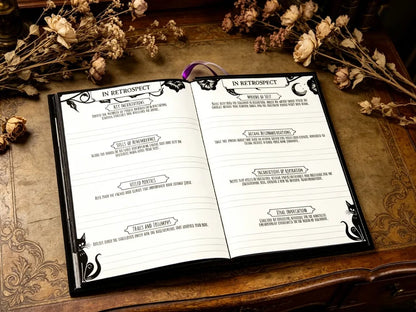 🔥HOT SALE🔥📖The Essential Reading Journal: Waiting for the Night Edition(📚Hardcover & Durability Line)