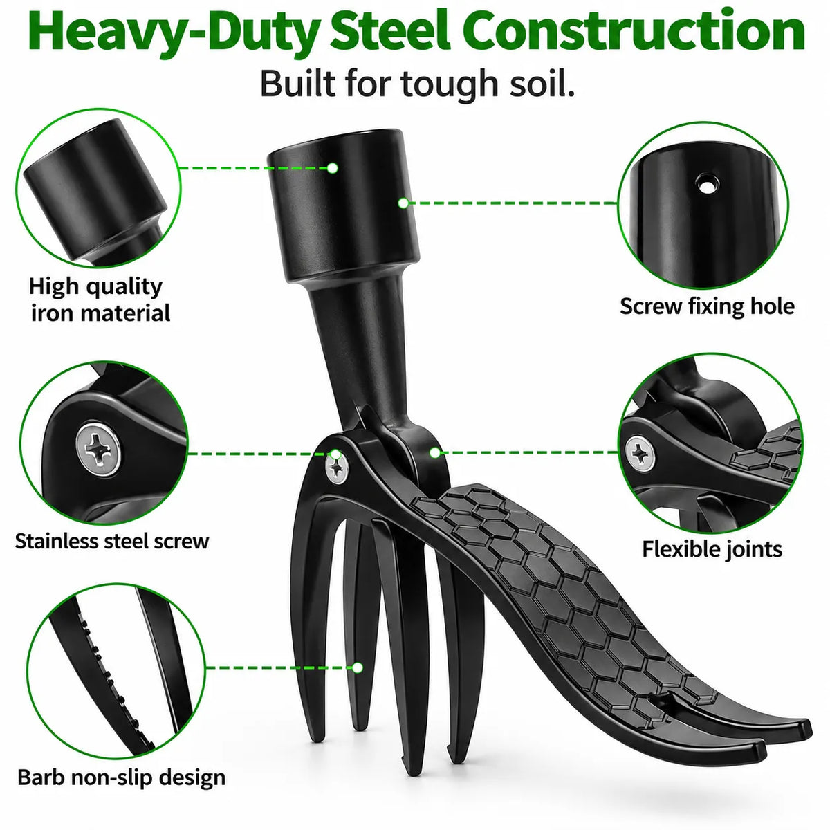 🏆Hot Sale⚡Effortless Detachable Weed Puller