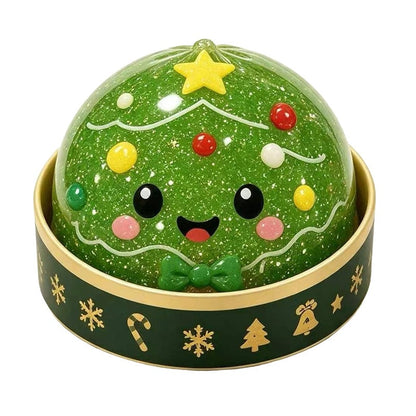 🎁Christmas Baozi Glitter Jelly Stress Relief Squishy Toy