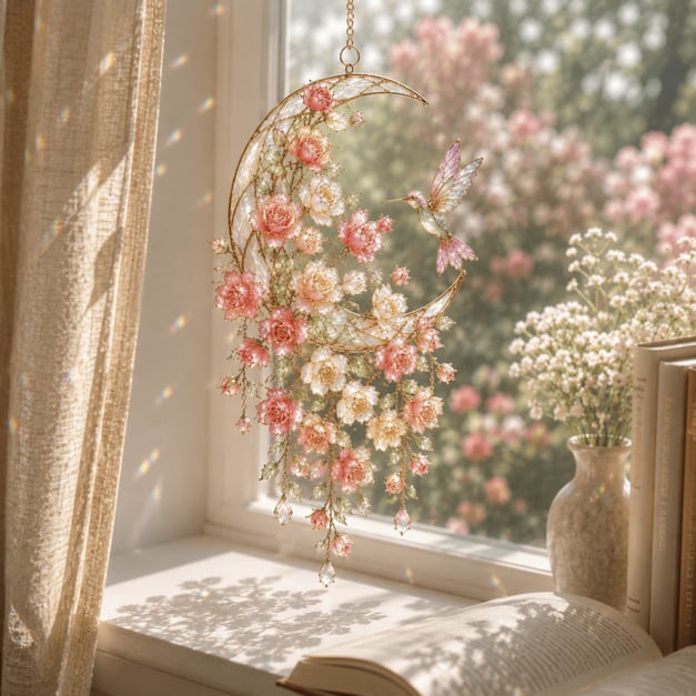 🌸Acrylic Garden Suncatcher