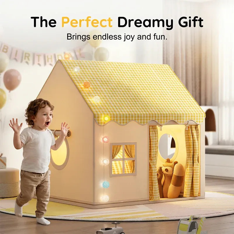 🏆LAST DAY 69% OFF🏠Children's Play Tent Castle✨