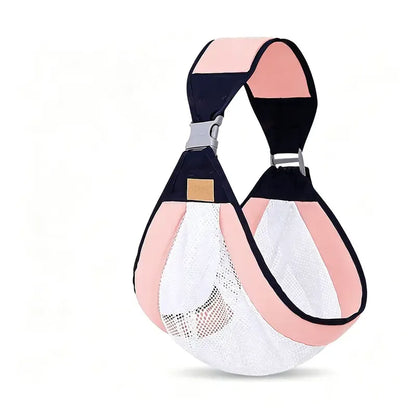 Adjustable single-shoulder portable strap | Lightweight and breathable mesh hip strap