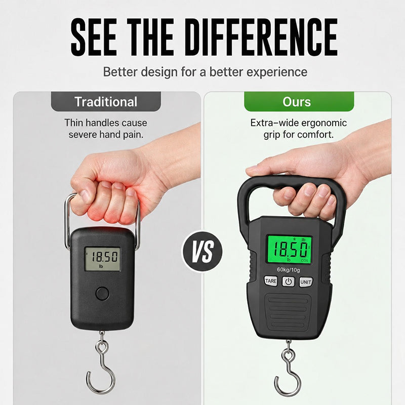 ⏰Digital Handheld Luggage Scale