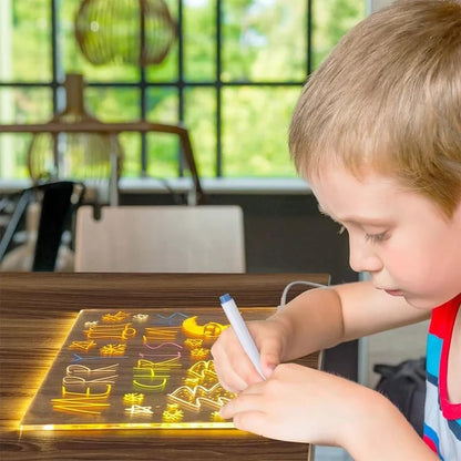 🌲Christmas Gifts - 46% OFF🎁LED Erasable DIY Acrylic Transparent Message Board