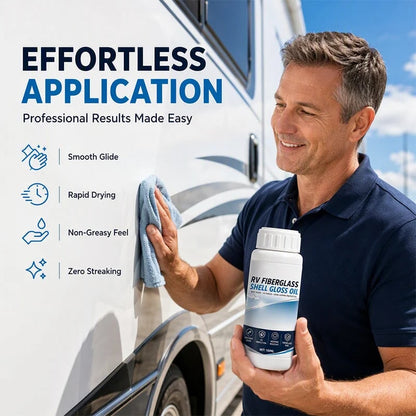 💯 RV Fiberglass Gloss Oil Shine Restorer