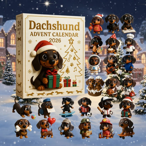 🎄🐾 2026 Dachshund Advent Calendar 🐶