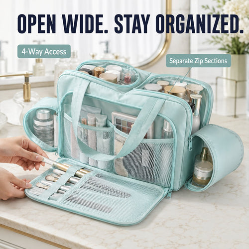 🎒 Multi-Pocket Travel Organizer – Keep Every Essential in Its Place
