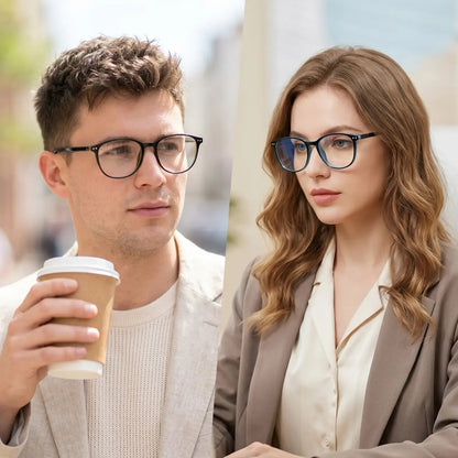 👓4 Pack Progressive Multifocal Reading Glasses for Women Style