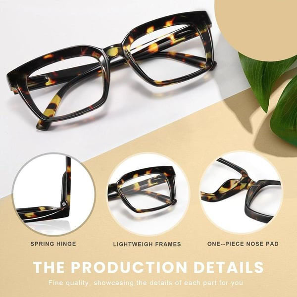 🔥Hot Sale 70% Off ✨👓3 Pack Tortoiseshell Reading Glasses