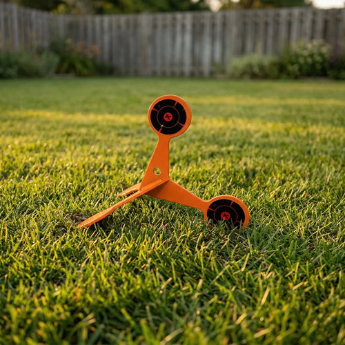🎯 Spinning Shooting Target (Thickened Flip Roller)