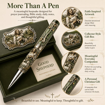 🔥 Hot Sale 49% OFF – ✝️ Sacred Legacy Faith-Inspired Keepsake Pen Collection | 6 Devotional Designs for Prayer Journaling, Bible Study & Meaningful Christian Gifts 🖊️✨