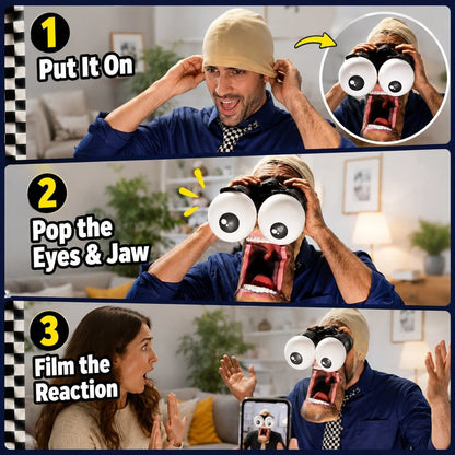 💯🤪Epic Jump-Scare & Party Icebreaker Mask🚀