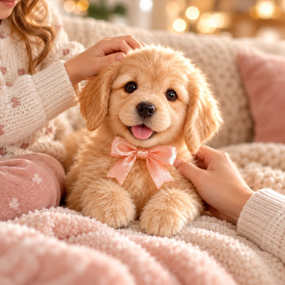 🐕🐾 Golden Buddy™ Realistic Robot Golden Retriever Puppy
