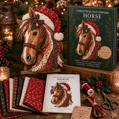 🔥LAST DAY 55% OFF - 🎄🎅Christmas Patchwork Fabric DIY Decor Kit