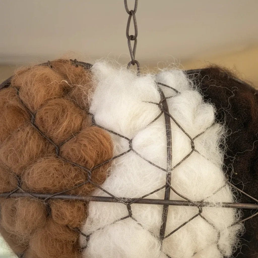 2026 HOT SALE 49%OFF🕊️Handmade Alpaca Fiber Bird Nesting Heart 💕