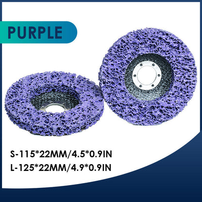 ⚙️ Diamond Polishing Disc – 2PCS Angle Grinder Rust & Paint Removal Wheel