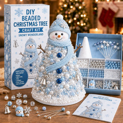 🎅🎁⛄Kit de bricolage pour sapin de Noël en perles