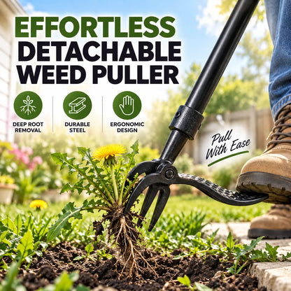 🏆Hot Sale⚡Effortless Detachable Weed Puller