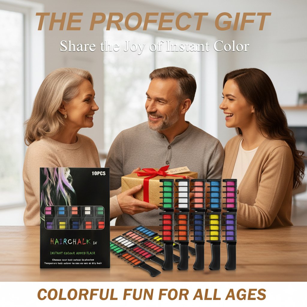 ✨Hot sale-49% OFF✨Festive Fun Hair Chalk Combs