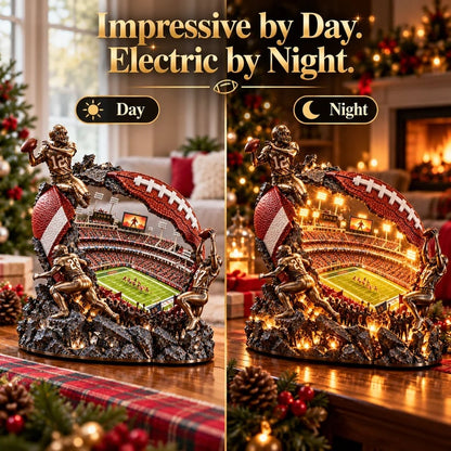 🏈 A Stadium Inside a Football™ – Lighted Game Day Collectible 🏟️