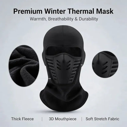 Unisex Fleece Full Face Balaclava Ski Mask - Windproof, Anti-Haze, Soft Sports & Outdoor Hat, Motorcycle Accessories for Skiing, Winter Outdoor Activities