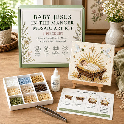 💥Nativity Sea Glass Art Kit