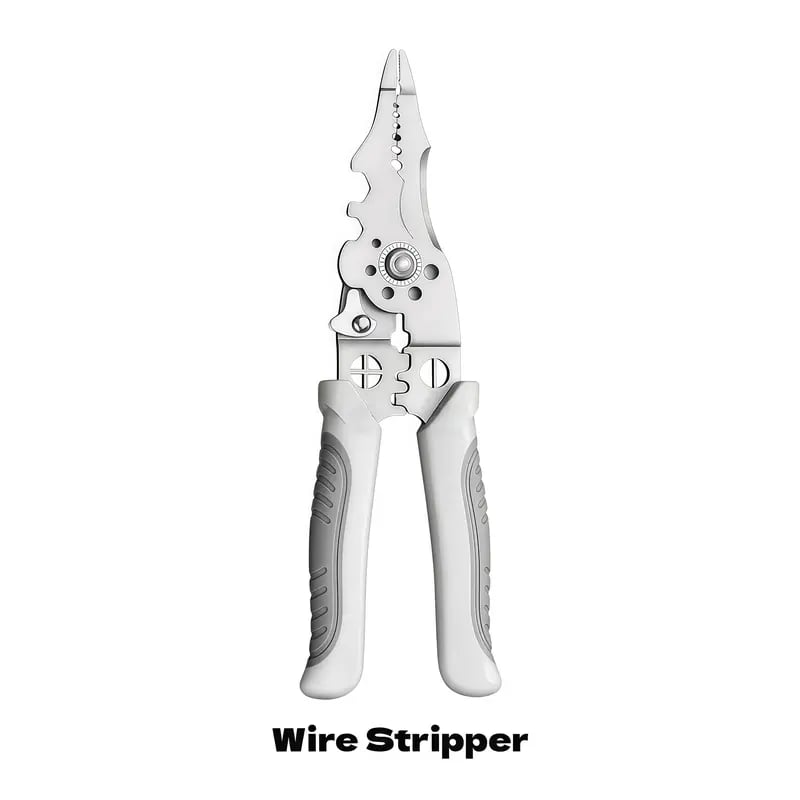 Universal Quick Lever Electrical Wire Connectors (24-12 AWG) Assortment (50/100Pcs) + Wire Stripper
