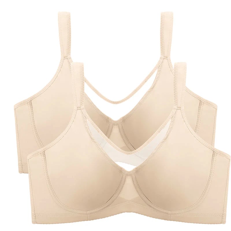 💐Women's Elegant Sheer Full Coverage Minimizer Bra ✨ Plus Size for Large Busts | No Digging, No Spillage & Ultra Comfy