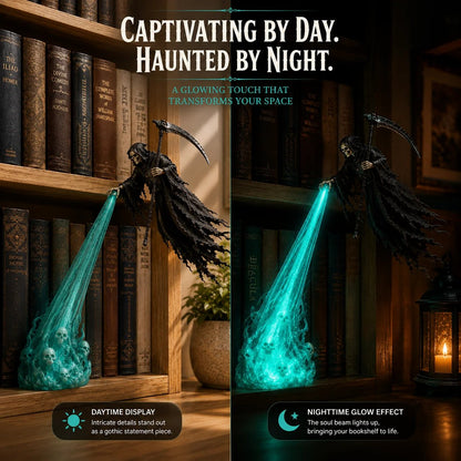 🔥Buy 2 Free Shipping🔥💀 The Soul Collector — Haunted Reaper Shelf Light