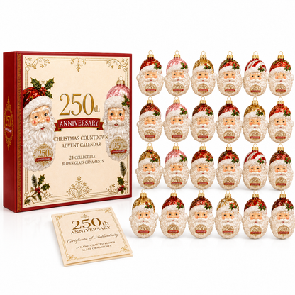 🎅Santa Claus  Christmas 24-Day Countdown Calendar