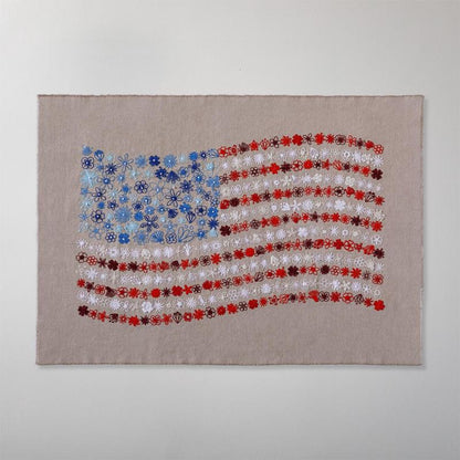 ⚡Hot Sales 49% OFF - 🎨🧵Red, White & Bloom Embroidery Kit