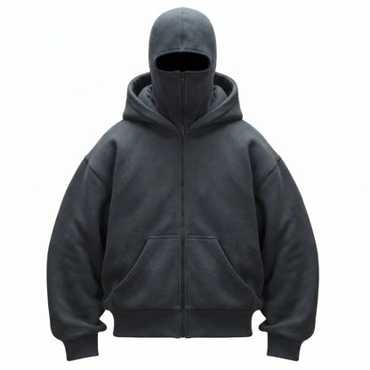 M-S Zipped Hoodie (unisex)