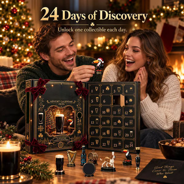 2026 Advent Calendar – Limited Edition with 24 Miniature Collectibles – Christmas Countdown Gift for Beer Lovers & Collectors