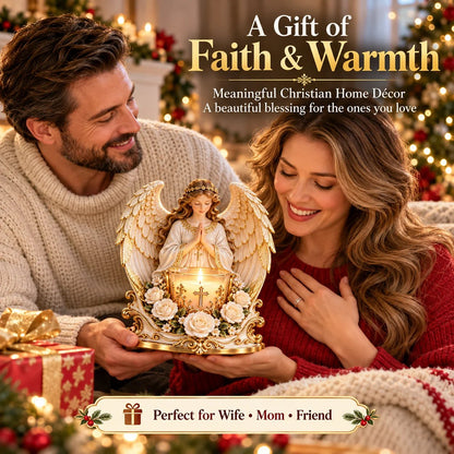 🎉Light of Faith™ – Sacred Christian Candle Holder ✝️🕯️