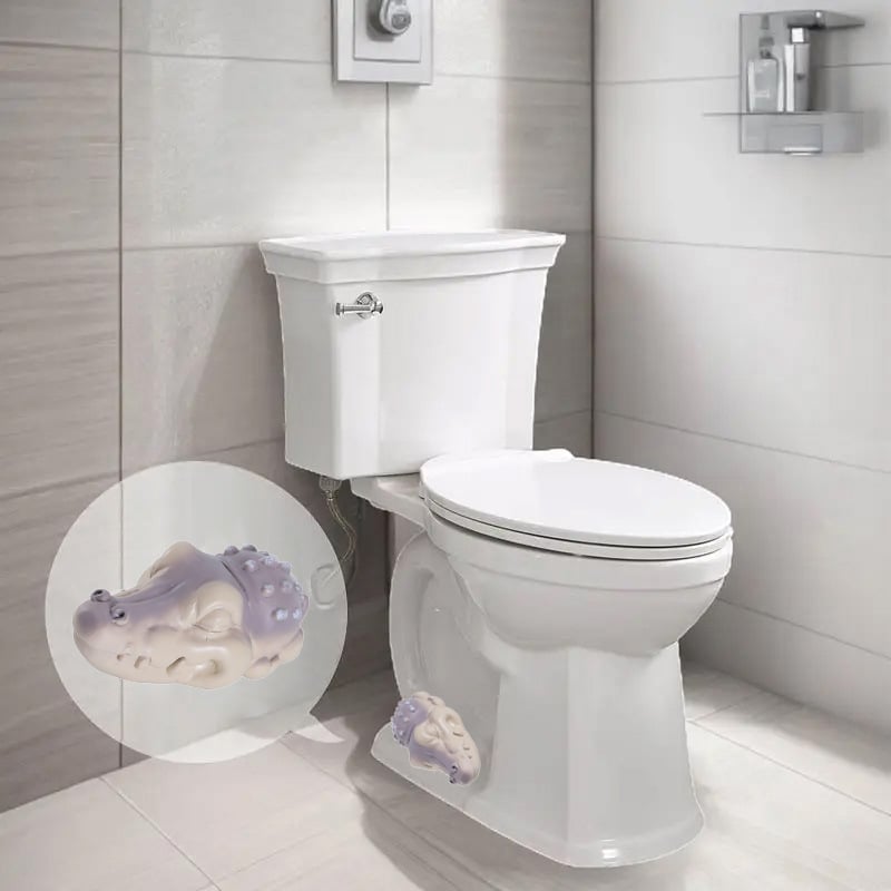 Hide Ugly Toilet Bolts