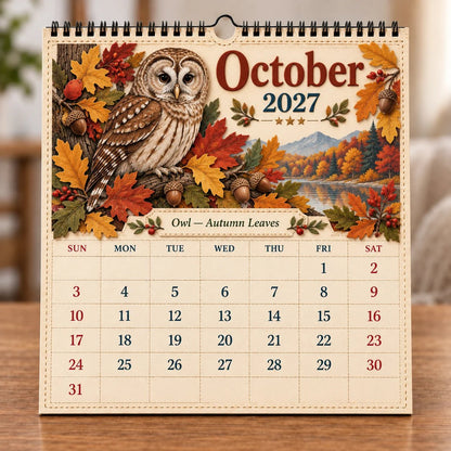 🐦 2027 Birds Of America Wall Calendar | A Year of Beautiful Birds & Nature